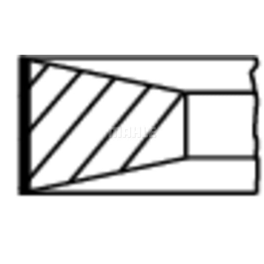 213 71 N0 Piston Ring Kit