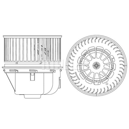 AB 264 000P Interior Blower