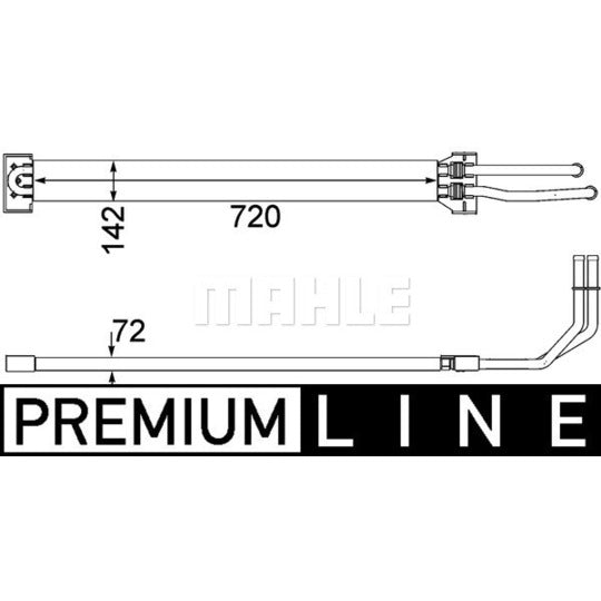 CLC 109 000P Oil Cooler, steering system