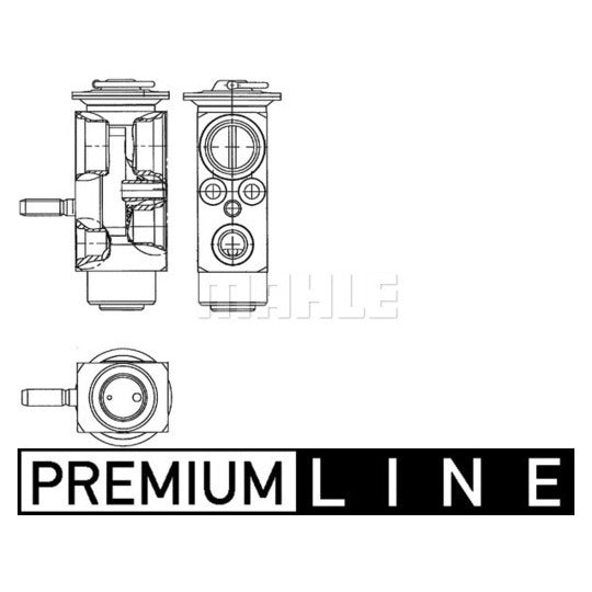 AVE 114 000P Expansion Valve, air conditioning