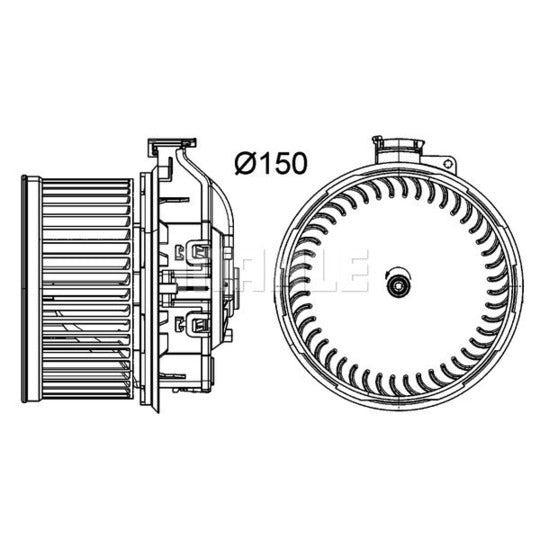 AB 259 000P Interior Blower