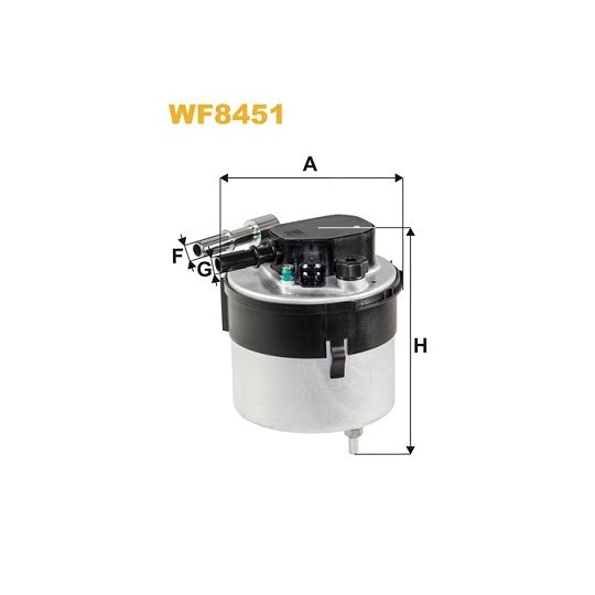 WF8451 Fuel filter