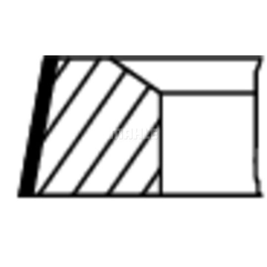 028 RS 10101 0V0 Piston Ring Kit
