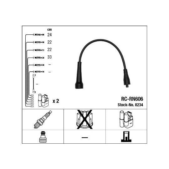 8234 Ignition Cable Kit