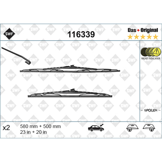 116339 Wiper Blade