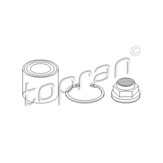 722 319 Wheel Bearing Kit
