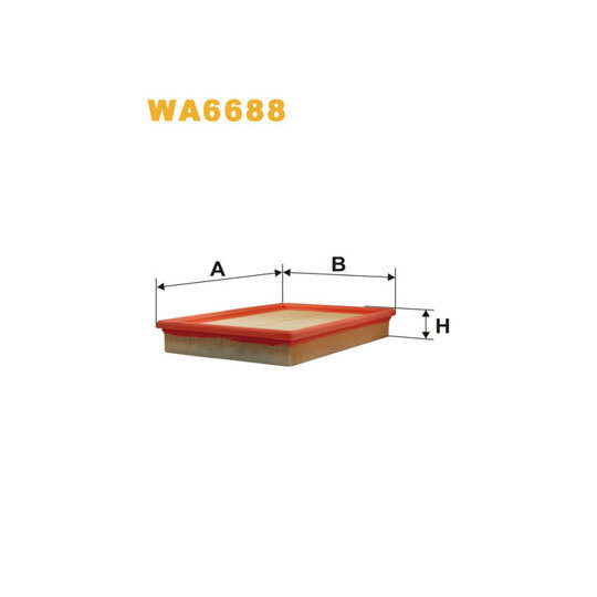 WA6688 Air filter