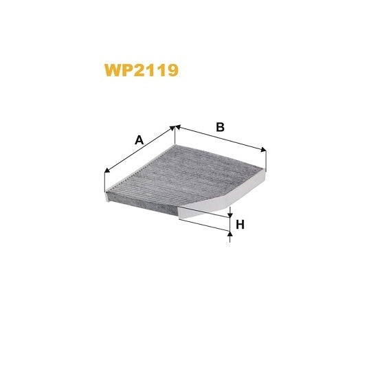 WP2119 Filter, interior air