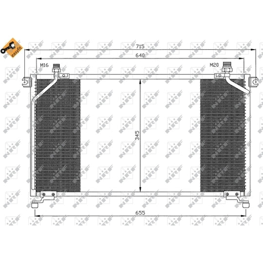 35373 Condenser, air conditioning