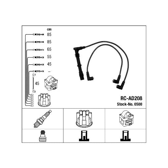 0508 Ignition Cable Kit
