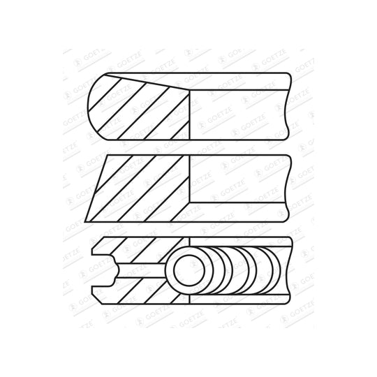 08-443100-00 Piston Ring Kit