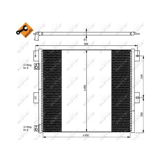 35924 Condenser, air conditioning
