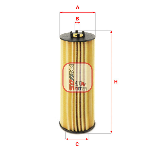 S 5019 PE Oil filter