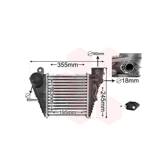 03004185 Intercooler, charger
