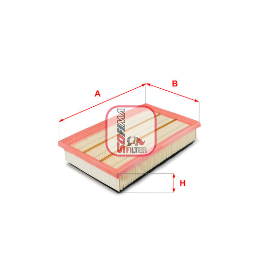 S 1080 A Air filter