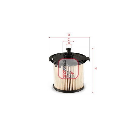S 6074 NE Fuel filter