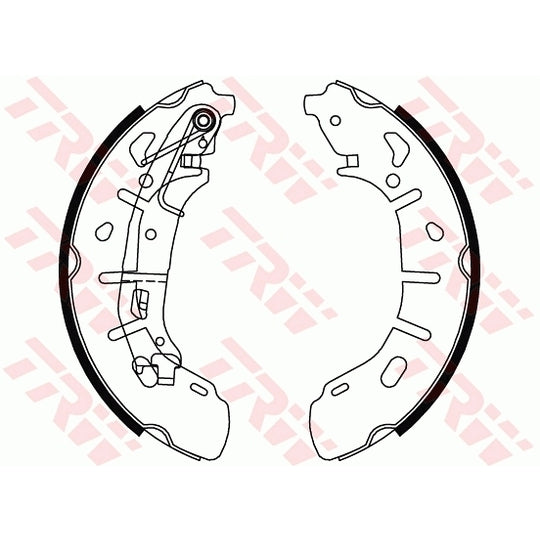 GS8799 Brake Shoe Set