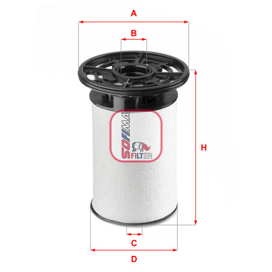 S 6076 NE Fuel filter
