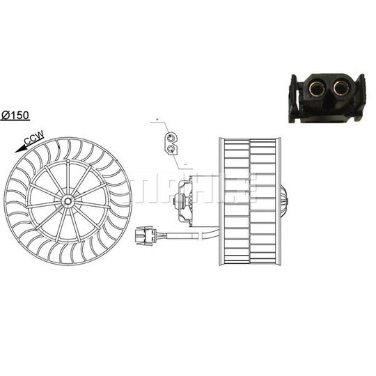 AB 44 000S Interior Blower