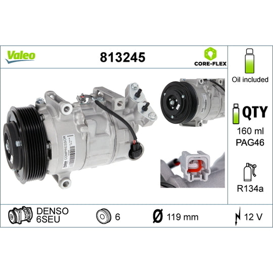 813245 Compressor, air conditioning