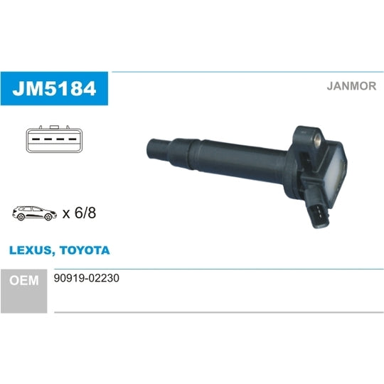 JM5184 Ignition coil