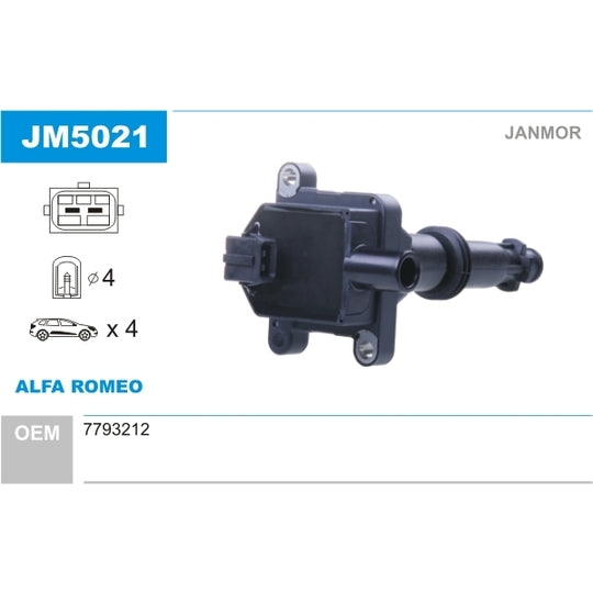 JM5021 Ignition coil