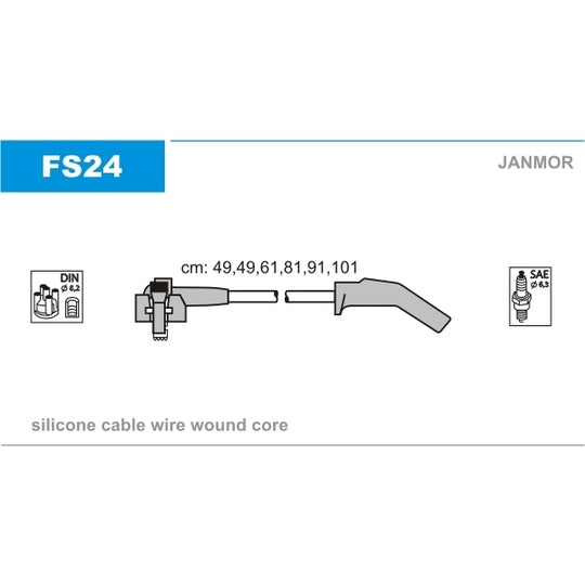 FS24 Ignition Cable Kit