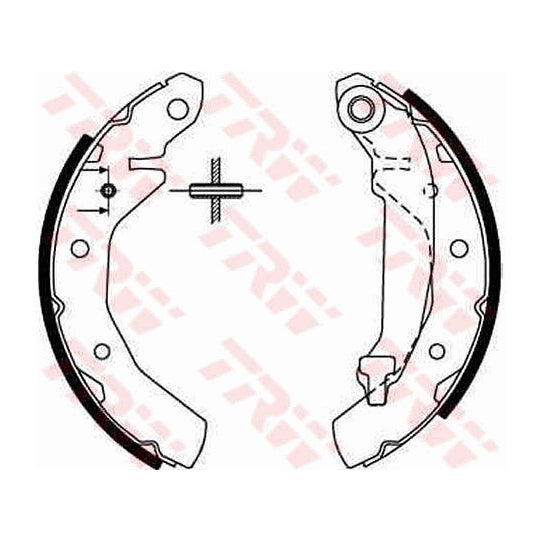 GS8646 Brake Shoe Set