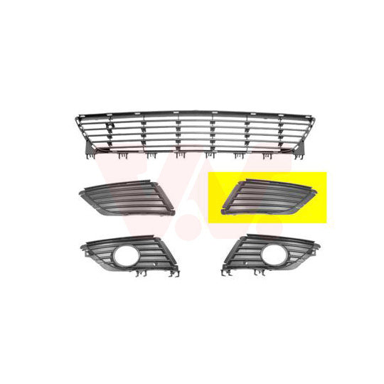 3779591 Ventilation Grille, bumper