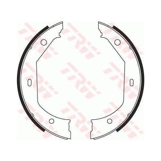 GS8656 Brake Shoe Set, parking brake