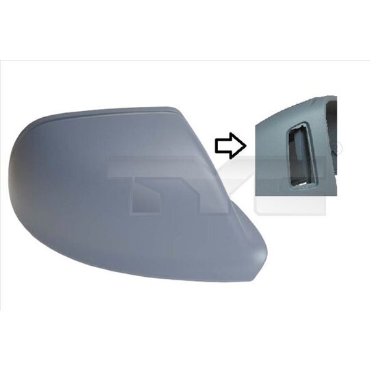 302-0117-2 Cover, outside mirror