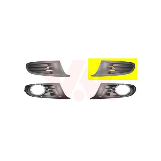 5863591 Ventilation Grille, bumper