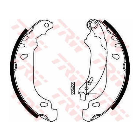 GS8642 Brake Shoe Set