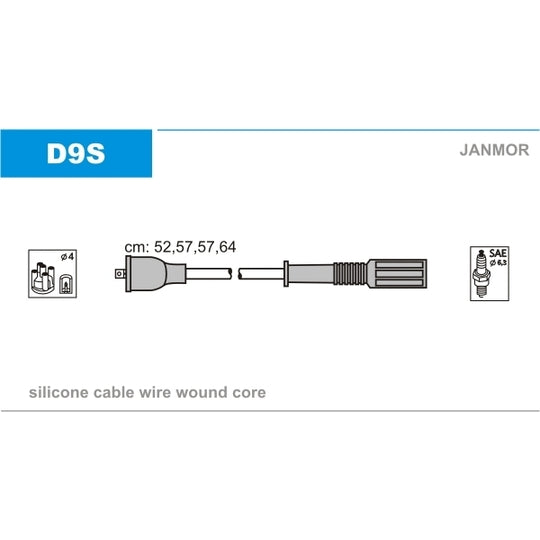D9S.P Ignition Cable Kit