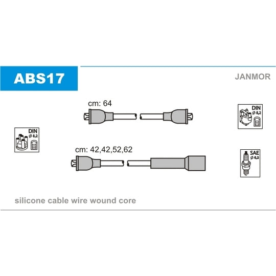 ABS17 Ignition Cable Kit