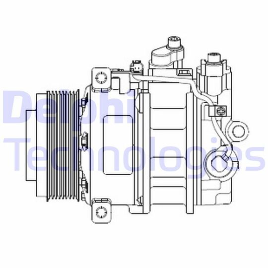 CS20378 Compressor, air conditioning