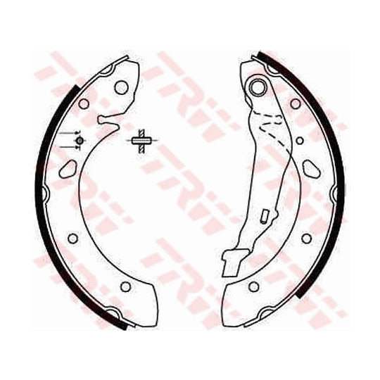 GS8632 Brake Shoe Set