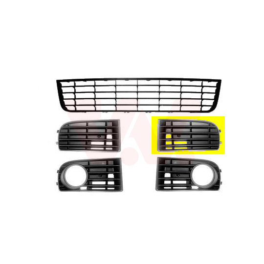 5894591 Ventilation Grille, bumper