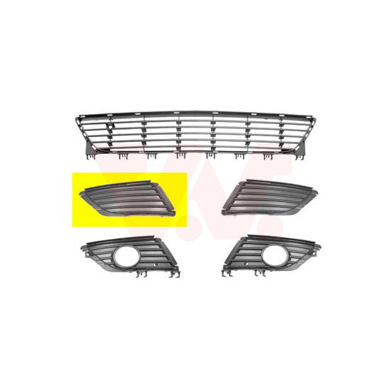 3779592 Ventilation Grille, bumper