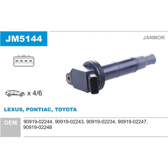 JM5144 Ignition coil