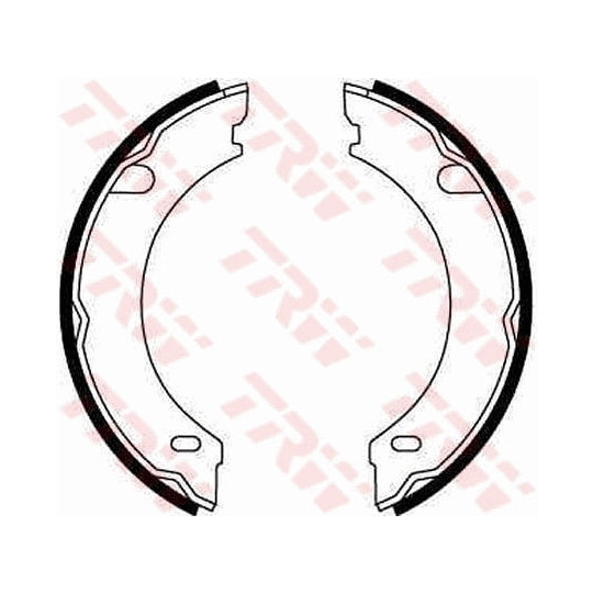 GS8621 Brake Shoe Set, parking brake