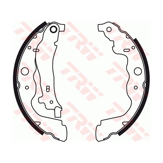 GS8780 Brake Shoe Set