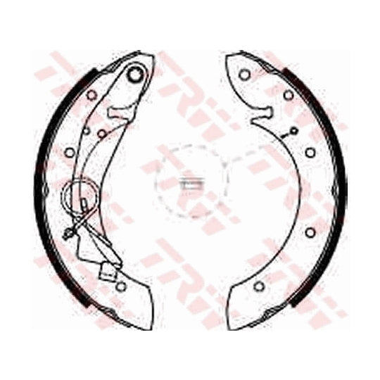 GS8635 Brake Shoe Set