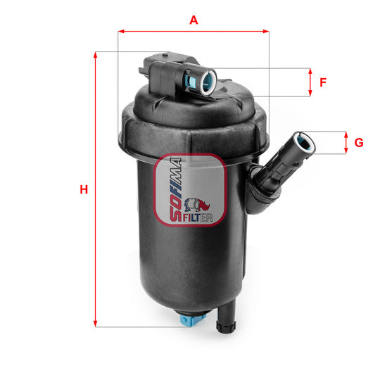S 5139 GC Fuel filter