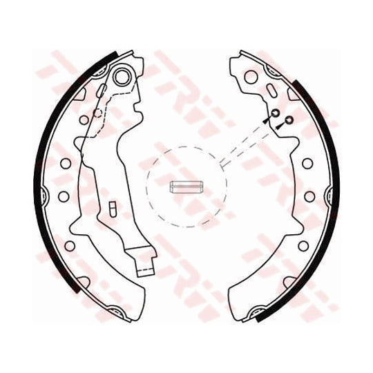 GS8603 Brake Shoe Set