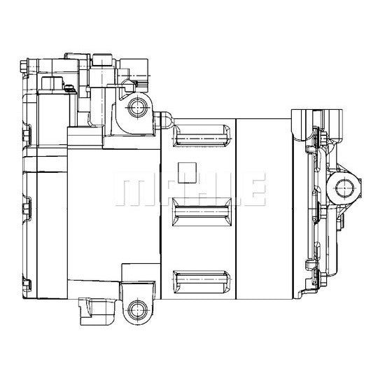 ACP 1453 000P Compressor, air conditioning