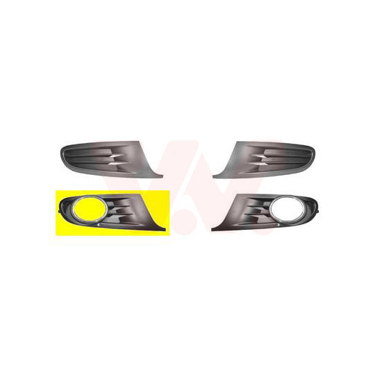 5863594 Ventilation Grille, bumper