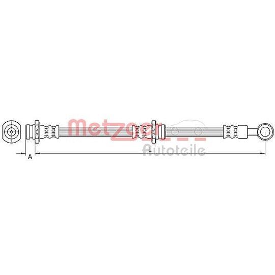 4110670 Brake Hose
