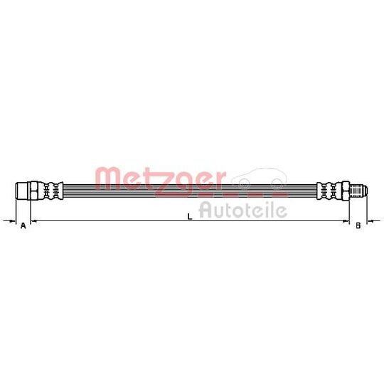 4110791 Brake Hose