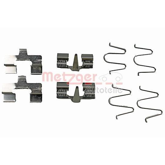 109-1207 Accessory Kit, disc brake pad